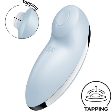 Tap Climax 2: Stimolatore in Silicone con 11 Programmi di Vibrazione e Tapping